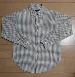 Engineered Garments エンジニアードガーメンツ Tab Collar Shirt タブカラーシャツ タッタソールチェック　秋冬 XS