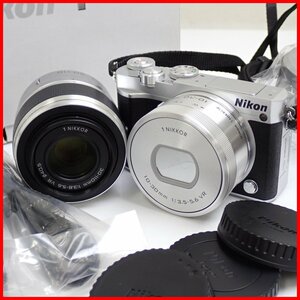 ★ニコン レンズ交換式デジタルカメラ Nikon 1 J5 ダブルズームレンズキット/1 NIKKOR VR 30-110mm f/3.8-5.6 他/ジャンク扱い&1938900741