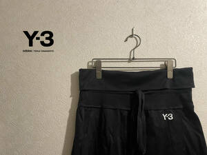 ◯ Y-3 Yohji Yamamoto ショート バルーン スカート / ヨウジヤマモト アディダス ロゴ カットソー ブラック 黒 L Ladies #Sirchive