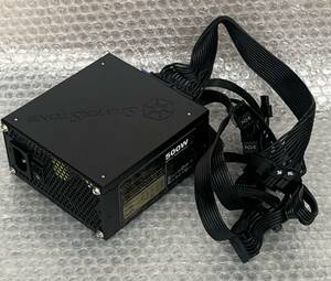 【中古】SilverStone SST-SX500-LG 500W SFX-L電源 フルプラグイン式 80PLUS GOLD認証 / プラグインケーブル完備 V1.1 