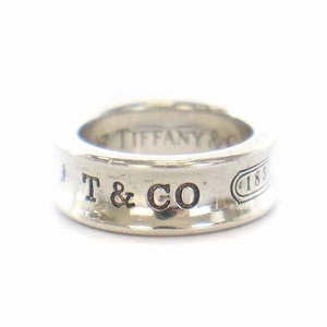 ティファニー TIFFANY & CO. 1837 ナローリング 指輪 SV925 7号 シルバー /YM レディース