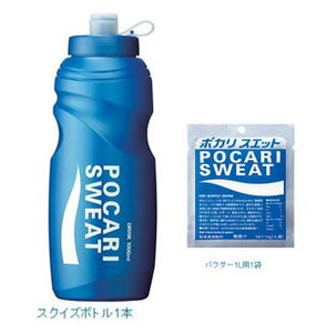 ポカリスエット スクイズボトル 約1L用 [ボーナスパック 粉末１袋付]