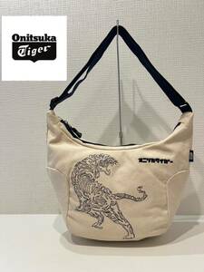 ★Onitsuka Tiger★オニツカタイガー★Sasuke Messenger★メッセンジャーバッグ★ショルダーバッグ★斜め掛け★キャンバス★刺繍ロゴ★