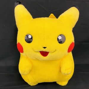 O016-H15-2835 TOMY トミー ポケットモンスター ポケモン ピカチュウ ぬいぐるみ 約37.5cm×28cm×28cm