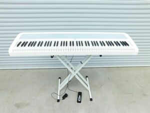 KORG コルグ 電子ピアノ B2 88鍵盤 ホワイト スタンド・ペダル付き 2019年製 gtt2405003