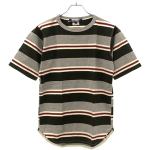 JUNYA WATANABE COMME des GARCONS MAN ジュンヤワタナベ コムデギャルソンマン 11SS ボーダーTシャツ WG-T020 グレー M IT8F38ZTTGSW