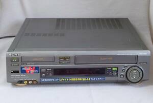SONY Hi8-VHS Wビデオデッキ WV-ST1 　