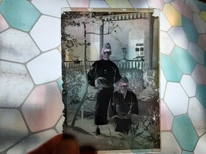 古道具 写真 ネガ フィルム ガラス ガラス版 戦時中 戦争 赤十字 日本 日本軍 支那事変 昭和