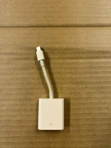 Apple 　Mini Display Port-VGA アダプタ　Model：A1307 　（1）