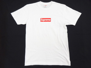 Mサイズ 14SS【未使用】Supreme シュプリーム 20th Anniversary Box Logo tee Tシャツ 白 20周年 ボックスロゴ