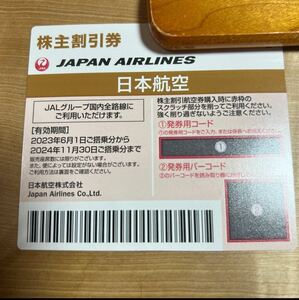 JAL 日本航空 株主優待券　コードのみ