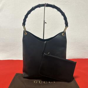 GUCCI グッチ バンブー ハンドバッグ ワンショルダー