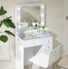 Makeup Dresser with Chair