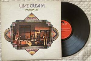 国内盤LP クリーム Live Cream Volume ll ライヴ・クリーム Eric Clapton/Ginger Baker/Jack Bruce