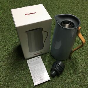 GX1181 Stelton ステルトン Emma バキュームジャグコーヒー x-200 1.2L ブルー インテリア キッチン用品 未使用 保管品 ポット