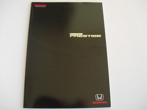 純正カタログ　Honda　ホンダ　エリシオン　プレステージ　RR5 　RR6 　V6 　2009年10月　ホンダミニバン