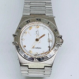 1円スタート　OMEGA　オメガ Ω 腕時計 122-10 1475232 コンステレーション ステンレス メンズ 腕時計 ジャンク　