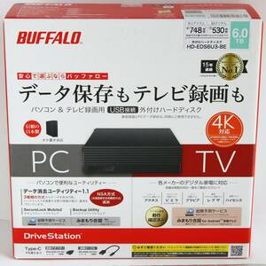 《新品未開封》BUFFALO HD-EDS6U3-BE 6TB