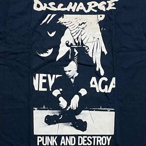 ☆新品☆Discharge ディスチャージ Tシャツ ハードコア パンク Sサイズ(検)Chaos UK GBH Exploited Disorder Crass 666 ライダース #3