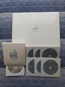 美品 iBook G4 14インチ CPU 1.0GHz メモリ640MB インストール等CD_７枚付属