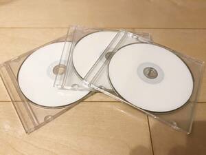 【送料\185円～ 消去済み 3枚組セット】三菱ケミカル Verbatim DVD-RW for VIDEO CPRM対応 120min プリンタブルディスク 薄型ケース付き