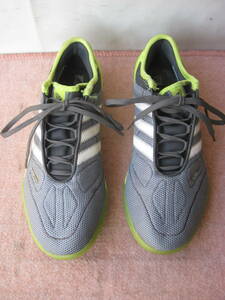 ★adidas　 CLIMACOOL　　 CLU600001 　XvsX 　ランニングシューズ　　 グレー　２４.0cm　　 美品