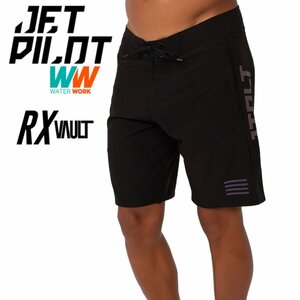 ジェットパイロット JETPILOT 2023 ボードパンツ 送料無料 RX ボルト ボードショーツ RX VAULT BOARDSHORT S22904 ブラック 36 海パン