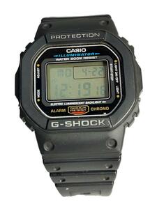 CASIO◆クォーツ腕時計・G-SHOCK/デジタル/ラバー/BLK/BLK