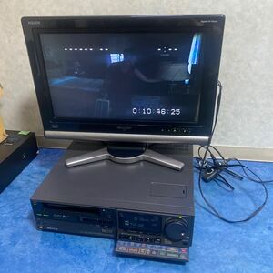 ３ろ１２◆動作品◆SONY ベータデッキ SL-HF3000 ソニー◆現状品