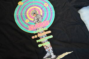 エクストララージ★ゲーム機刺繍のシューティングゲームボーイ半袖Tシャツ（m・黒）