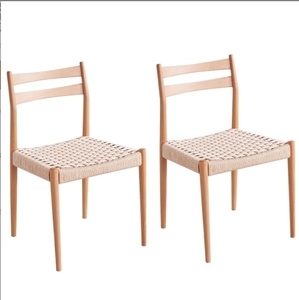 ダイニング 2脚 チェア 椅子 おしゃれ 食卓椅子 カフェ編藤椅子 リビングチェア 北欧 モダン シンプル 家庭用木造パソコンチェア 