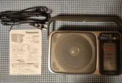 未使用電源コード付き　Panasonic R-2200-S　AMラジオ