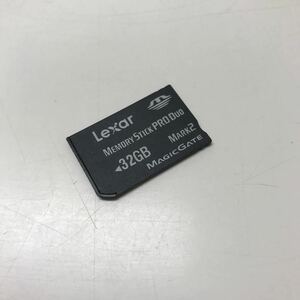 9834★Lexar PSPメモリースティック PRO Duo 32GB【動作品】