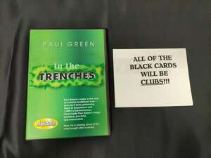 【D179】In the TRENCHES　PAUL GREEN　ポールグリーン　コイン　スポンジボール　DVD　クロースアップ　テーブル　マジック　手品