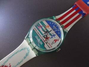 ◇◆Swatch ATLANTA LAURELS アトランタ GZ145 / 1996 AG1994 腕時計 ジャンク