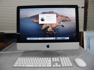 Apple　iMac　A1418　21.5インチ　Corei5 クアッドコア 2.9GHz　メモリ8GB　SSD240GB MacOS Catalina