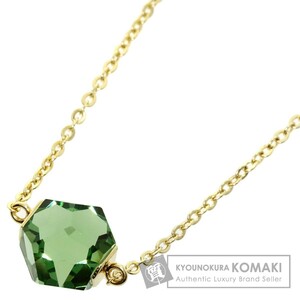 SWAROVSKI スワロフスキー クリスタル ネックレス 金属製 レディース 中古