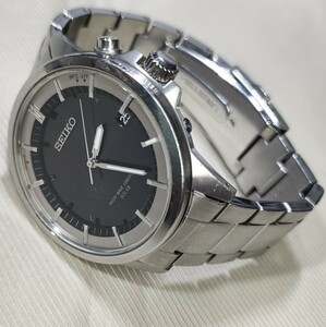 稼働品 SEIKO スピリット 定価47,250円 電波ソーラー腕時計 SBTM137 メンズ腕時計