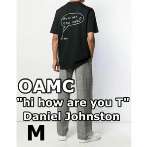 OAMC hi how are you T Daniel Johnston Mサイズ　オーエーエムシールークメイヤーダニエルジョンストンジルサンダーシュプリーム完売品