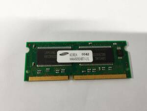 SAMSUNG SD RAM 100MHZ 64MB メモリ M464S0924BT1-L1L 中古 送料180円