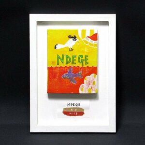 【GINZA絵画館】シーノ・タカヒデ　ミクスドメディア「NDEGE」２０１０年個展出品作・現代美術・楽しめます！　R41S5B8V9C5P6O