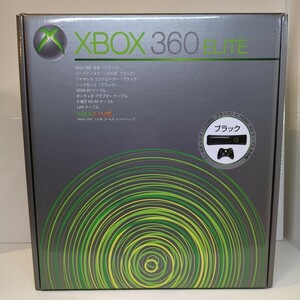 新品 未開封 未使用 XBOX360 ELITE 美品 ブラック 本体 Microsoft エリート エックスボックス ゲーム マイクロソフト