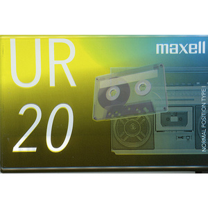 【ゆうパケット対応】maxell カセットテープ ノーマルポジション UR-20N 20分 [管理:1100049923]