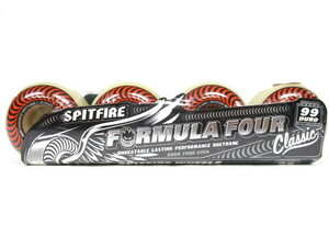 新品☆人気 SPITFIRE スピットファイヤー 高品質ウレタン使用 F4 FOLUMA FOUR CLASSIC クラシックシェイプ ウィール 53mm/99a