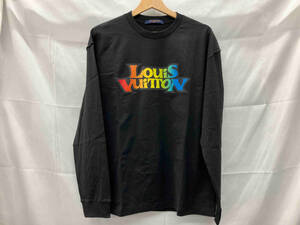 LOUIS VUITTON/フェードプリンテッドTシャツ/長袖/ブラック/RM231M NPG HOY31W/S