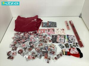 【現状】ちょこらび グッズ まとめ売り キャラ分け まいたけ 缶バッチ アクリルスタンド 他