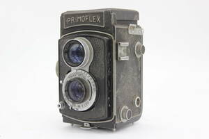 【訳あり品】 PRIMOFLEX Toko 7.5cm F3.5 二眼カメラ v455