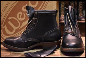 【8E DEAD 限定 15年】WESCO ウエスコ フライトマスター 黒 ブラック コードバン ジョブマスター レースアップ ブーツ HOPESMORE