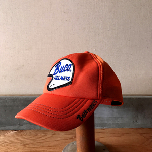 BUCO メッシュ キャップ オレンジ 帽子 THE REAL McCOY