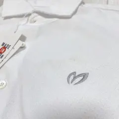 マスターバニーエディション　ゴルフウェア　長袖シャツ　大きいサイズ　ホワイト
